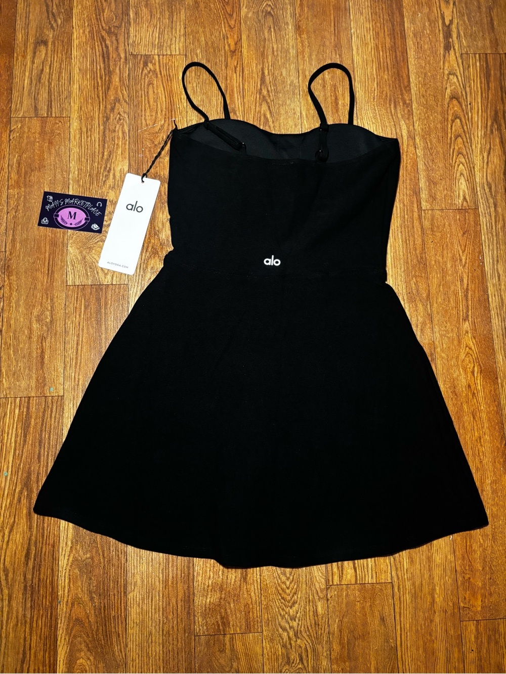 ALOsoft Courtside Tennis Dress (Brand New) Large - Picture 2 of 3